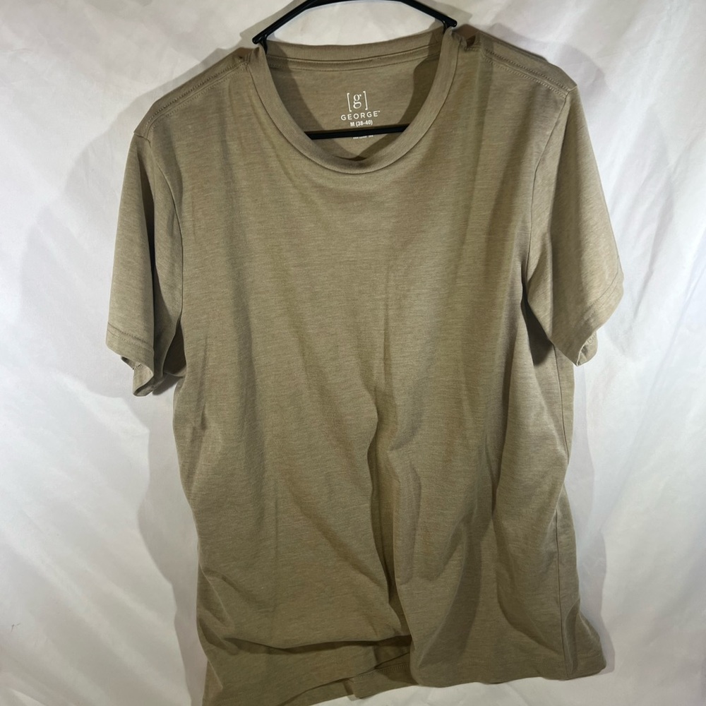 George Men's Beige Short Sleeve Tee
